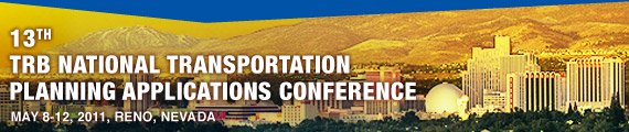 13th National Transportation Planning Applications Conference